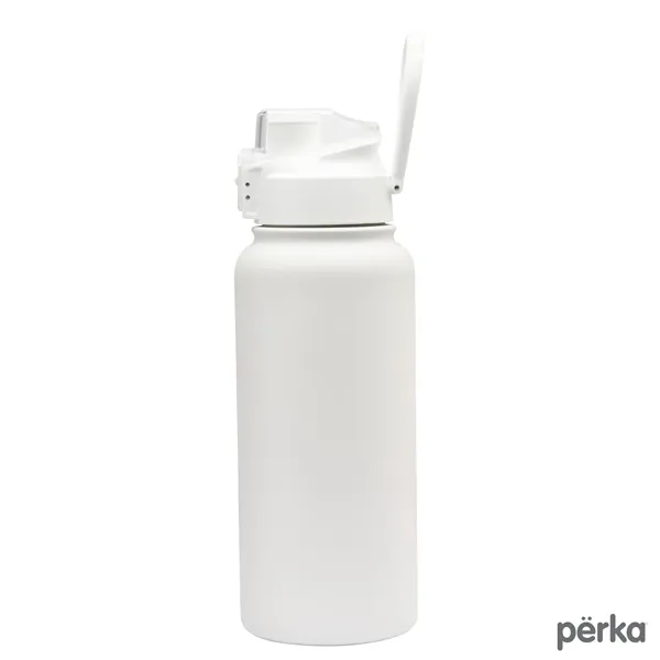Perka® Rex 32 oz. Double Wall, Stainless Steel Water Bottle... from ASI 67866 Logomark/Valumark