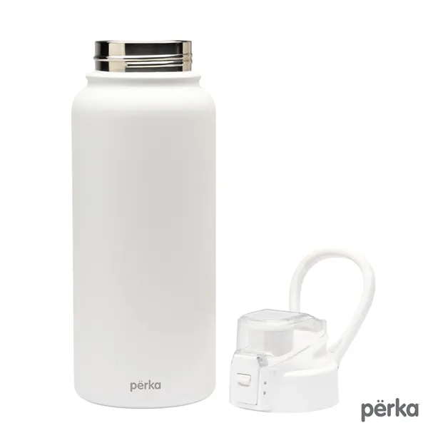 Perka® Rex 32 oz. Double Wall, Stainless Steel Water Bottle... from ASI 67866 Logomark/Valumark