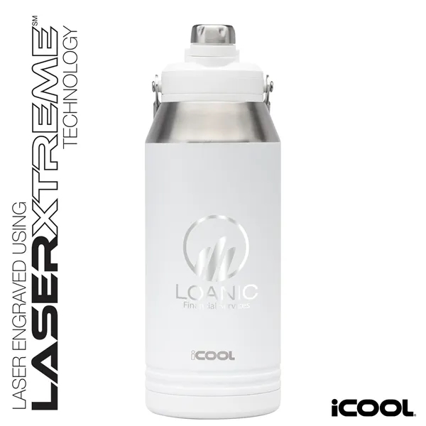 iCOOL® Lakewood 40 oz. Double Wall, Stainless Steel Bottle... from ASI 67866 Logomark/Valumark