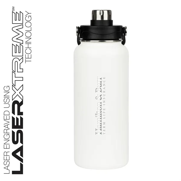 Neptune 34 oz. Double Wall Stainless Steel Water Bottle... from ASI 67866 Logomark/Valumark