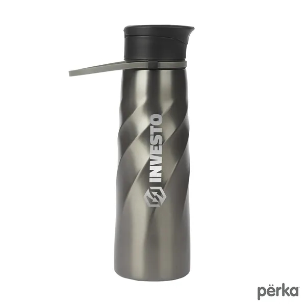 Perka® Tristan 34 oz./1L Single Wall Stainless Steel Spor...... from ASI 67866 Logomark/Valumark