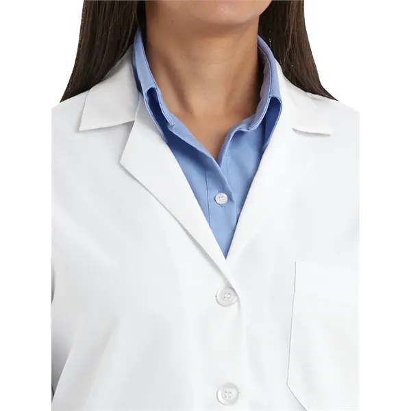 Red Kap Women's Four Button 30" Lapel Counter Coat... from ASI 86018 Scrub Authority