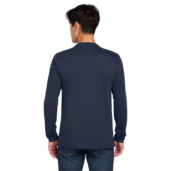 New Era Heritage Blend Long Sleeve Crew Tee.... from ASI 84863 SanMar