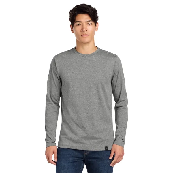 New Era Heritage Blend Long Sleeve Crew Tee.... from ASI 84863 SanMar