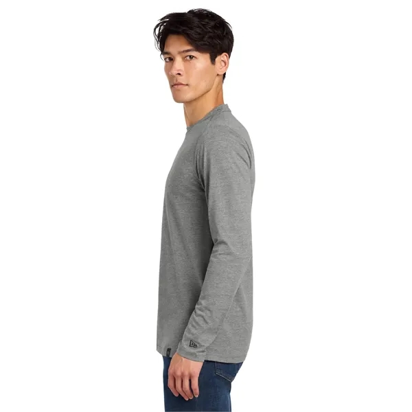 New Era Heritage Blend Long Sleeve Crew Tee.... from ASI 84863 SanMar
