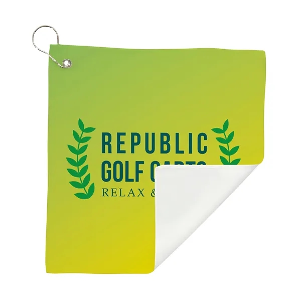 Full-Color Cooling Golf Towel - Small... from ASI 40480 Koozie Group