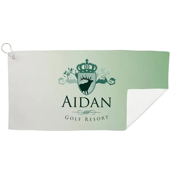 Full-Color Cooling Golf Towel - Large... from ASI 40480 Koozie Group