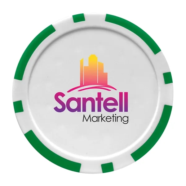 1-Ball 5-Tee Par Pack w/Poker Chip Ball Marker... from ASI 40480 Koozie Group