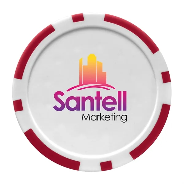 1-Ball 5-Tee Par Pack w/Poker Chip Ball Marker... from ASI 40480 Koozie Group