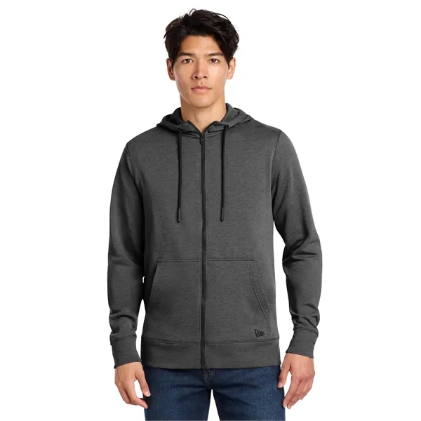 New Era Tri-Blend Fleece Full-Zip Hoodie... from ASI 84863 SanMar