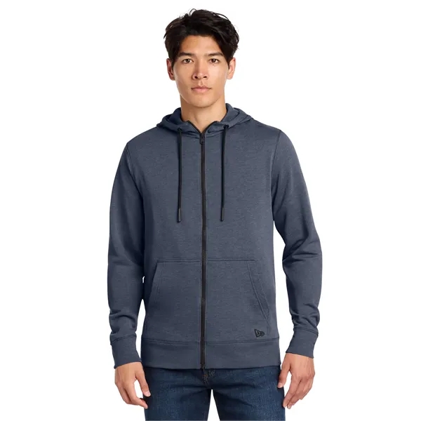 New Era Tri-Blend Fleece Full-Zip Hoodie... from ASI 84863 SanMar