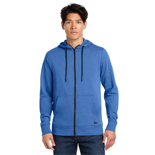 New Era Tri-Blend Fleece Full-Zip Hoodie... from ASI 84863 SanMar