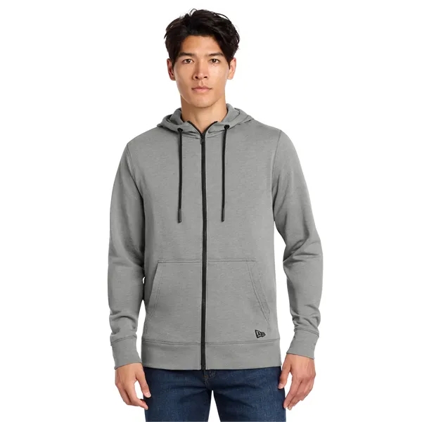 New Era Tri-Blend Fleece Full-Zip Hoodie... from ASI 84863 SanMar