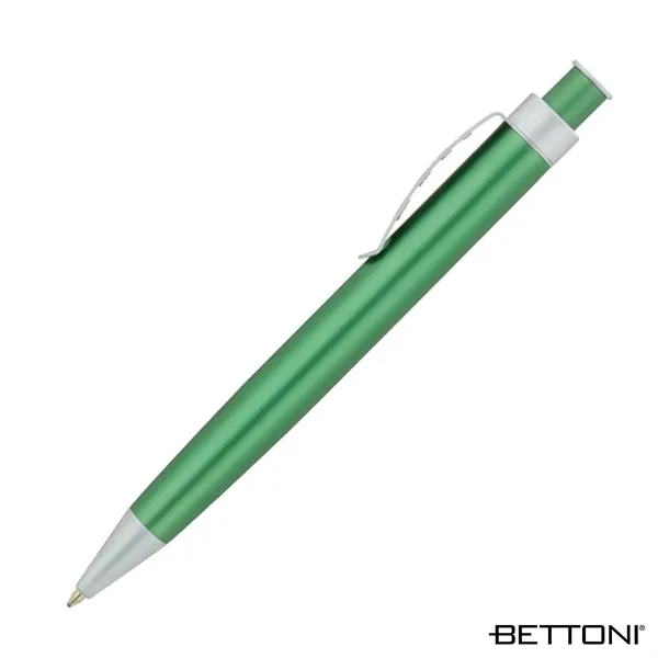 Click-action ballpoint pen with aluminum construction, anodized finish, black ink and... from ASI 67866 Logomark/Valumark