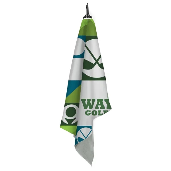 Premium Microfiber Golf Towel... from ASI 40480 Koozie Group
