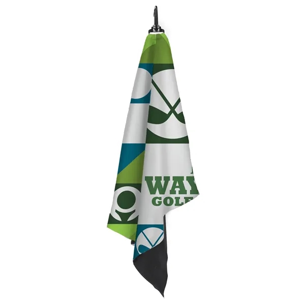 Premium Microfiber Golf Towel... from ASI 40480 Koozie Group
