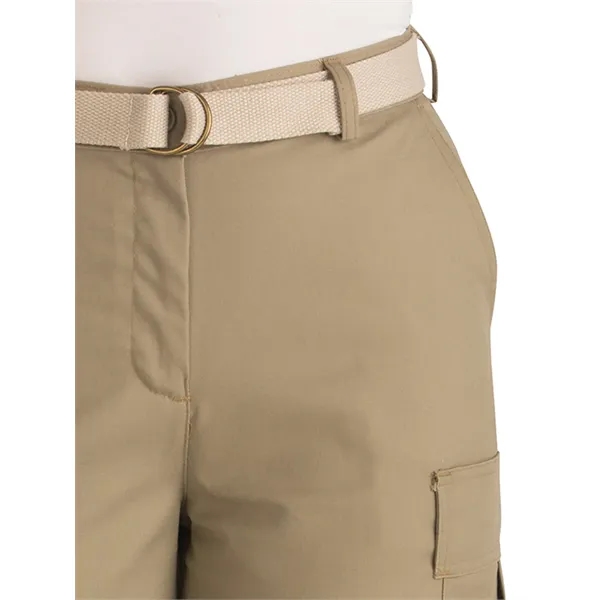 Edwards Bottoms - Women's Blended Chino Cargo Shorts... from ASI 86018 Scrub Authority / Uniform Stores