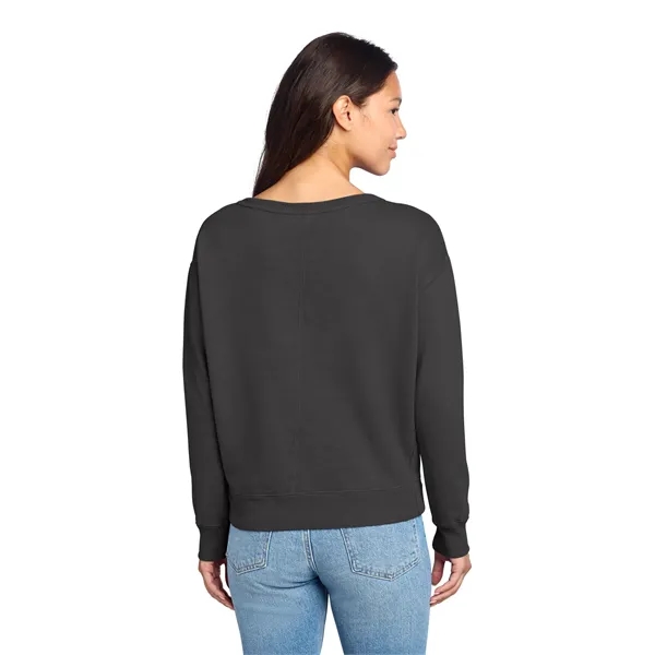 Port & Company Ladies Beach Wash Garment-Dyed V-Neck Swea...... from ASI 84863 SanMar