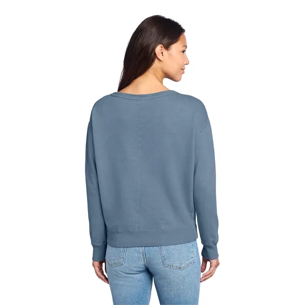 Port & Company Ladies Beach Wash Garment-Dyed V-Neck Swea...... from ASI 84863 SanMar