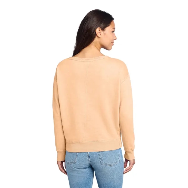 Port & Company Ladies Beach Wash Garment-Dyed V-Neck Swea...... from ASI 84863 SanMar