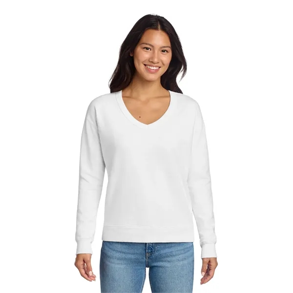 Port & Company Ladies Beach Wash Garment-Dyed V-Neck Swea...... from ASI 84863 SanMar