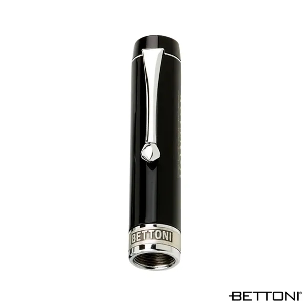 Rollerball pen with screw-off cap design, mother-of-pearl and black onyx inlays,... from ASI 67866 Logomark/Valumark