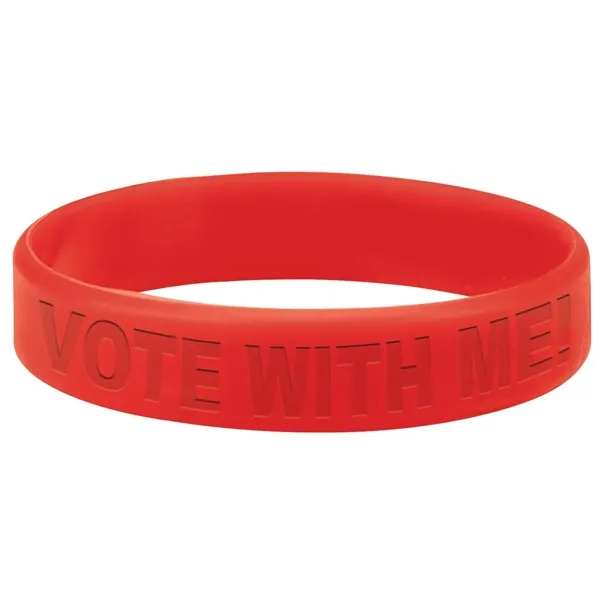 Silicone Awareness Wrist Band... from ASI 40480 Koozie Group / Norwood