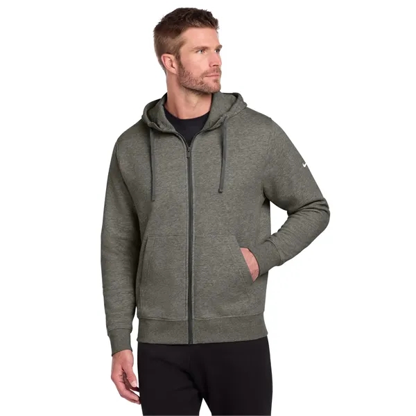 Nike Club Fleece Sleeve Swoosh Full-Zip Hoodie... from ASI 84863 SanMar