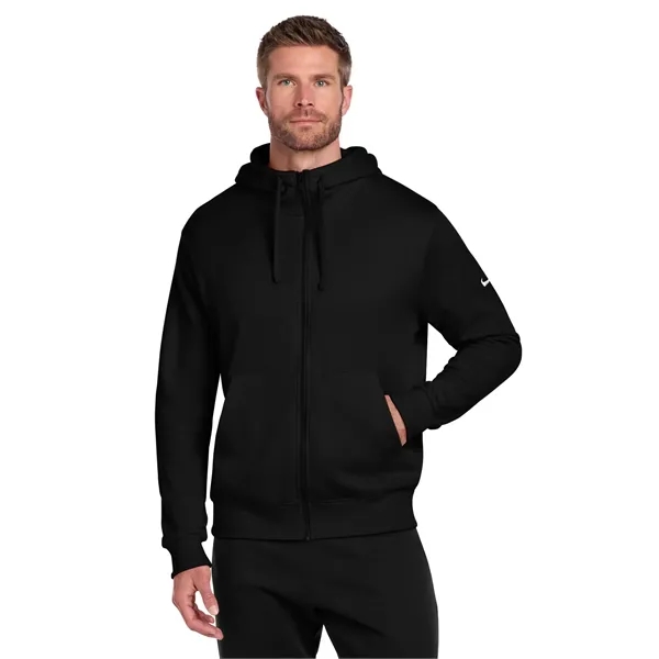 Nike Club Fleece Sleeve Swoosh Full-Zip Hoodie... from ASI 84863 SanMar