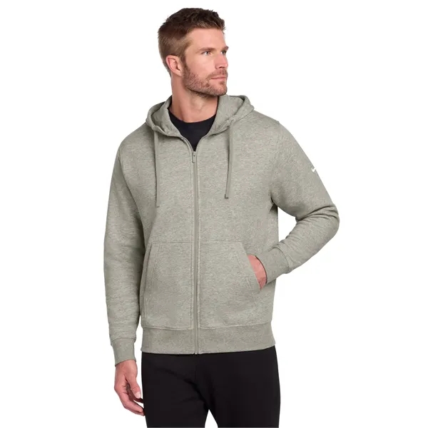 Nike Club Fleece Sleeve Swoosh Full-Zip Hoodie... from ASI 84863 SanMar