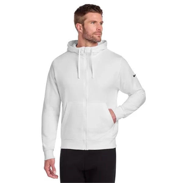 Nike Club Fleece Sleeve Swoosh Full-Zip Hoodie... from ASI 84863 SanMar