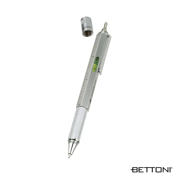 Multifunctional 4-in-1 twist-action ballpoint pen.... from ASI 67866 Logomark/Valumark