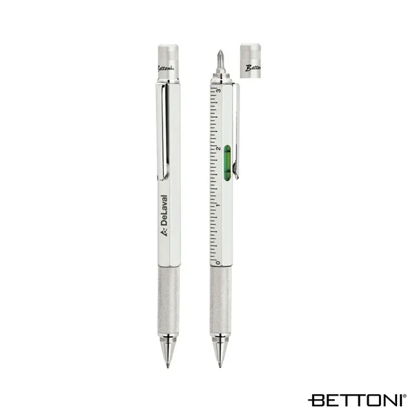 Multifunctional 4-in-1 twist-action ballpoint pen.... from ASI 67866 Logomark/Valumark