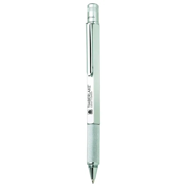 Multifunctional 4-in-1 twist-action ballpoint pen.... from ASI 67866 Logomark/Valumark