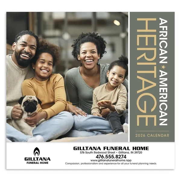 African-American Heritage: Family... from ASI 40480 Koozie Group / Norwood Triumph Calendar