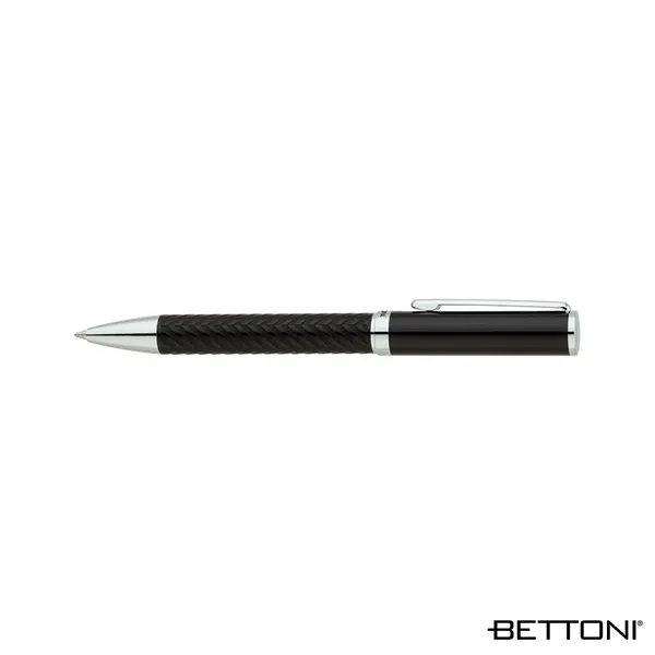 Wide body heavyweight brass ballpoint pen with twist-action mechanism, high-gloss lacquered... from ASI 67866 Logomark/Valumark