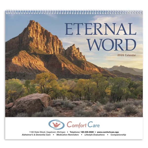 Eternal Word w Pre-Planning Sheet - Spiral... from ASI 40480 Koozie Group / Norwood Triumph Calendar