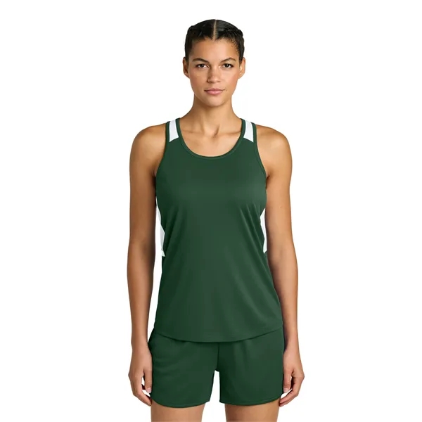 Sport-Tek Women's Club Track Tank... from ASI 84863 SanMar