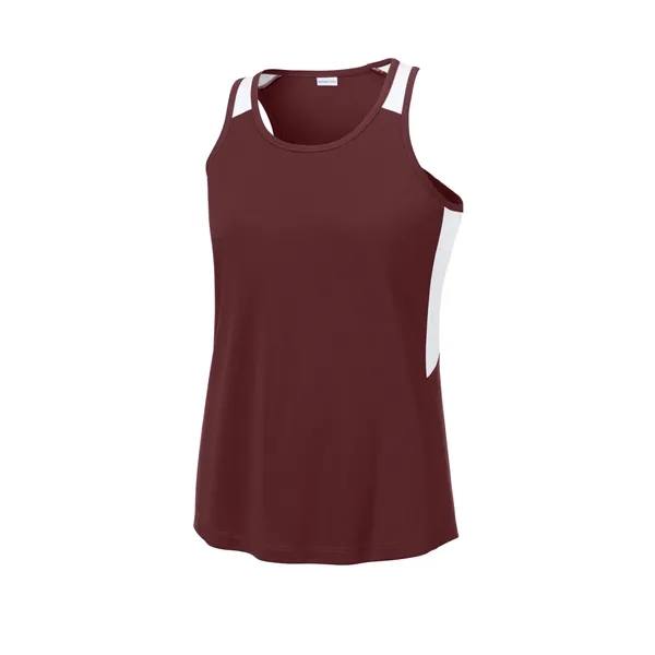 Sport-Tek Women's Club Track Tank... from ASI 84863 SanMar