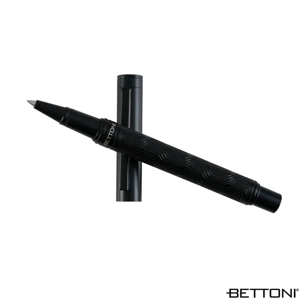 Bettoni® Torino Brass Cap-Off Rollerball Pen... from ASI 67866 Logomark/Valumark