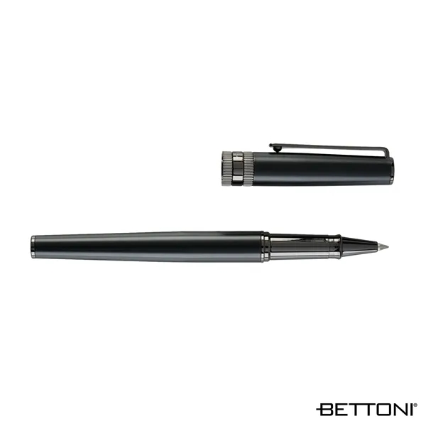 Bettoni® Massimo Brass Cap-Off Rollerball Pen... from ASI 67866 Logomark/Valumark