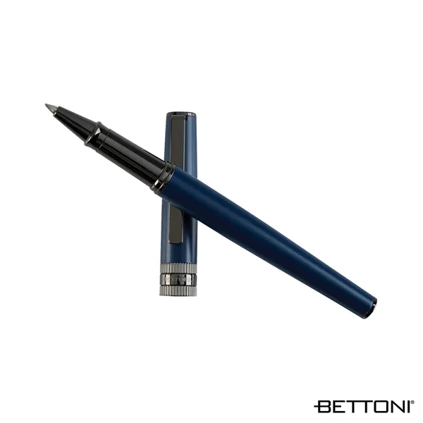 Bettoni® Massimo Brass Cap-Off Rollerball Pen... from ASI 67866 Logomark/Valumark