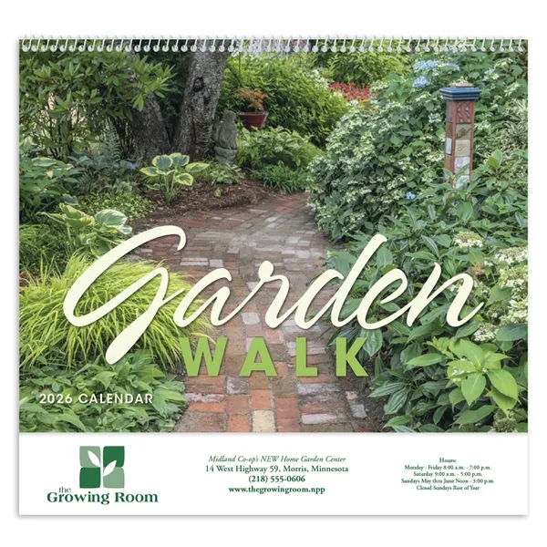 Garden Walk - Spiral... from ASI 40480 Koozie Group / Norwood Triumph Calendar
