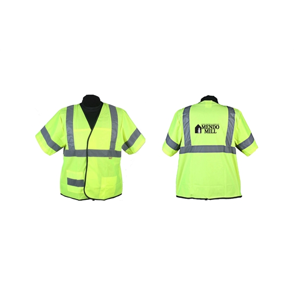 Green safety vest, ANSI class 3, economy (med - 4xl). ... from ASI 79951 Promosafe / Promosafe
