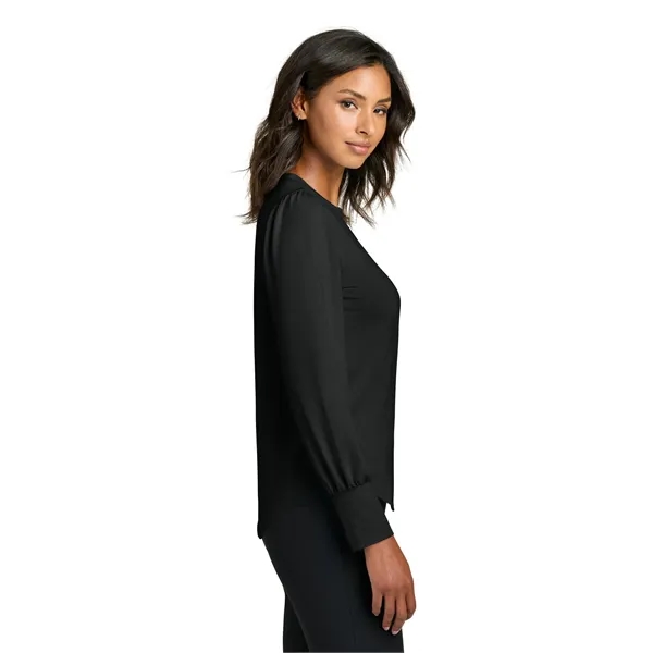 Mercer+Mettle Women's Stretch Jersey Long Sleeve Blouson Top... from ASI 84863 SanMar