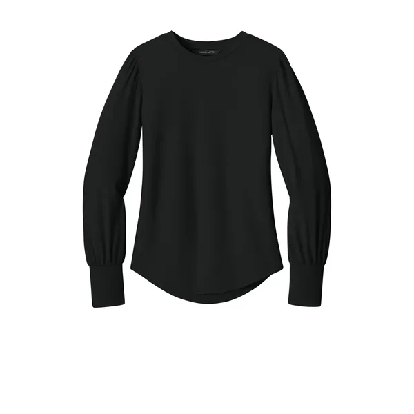 Mercer+Mettle Women's Stretch Jersey Long Sleeve Blouson Top... from ASI 84863 SanMar