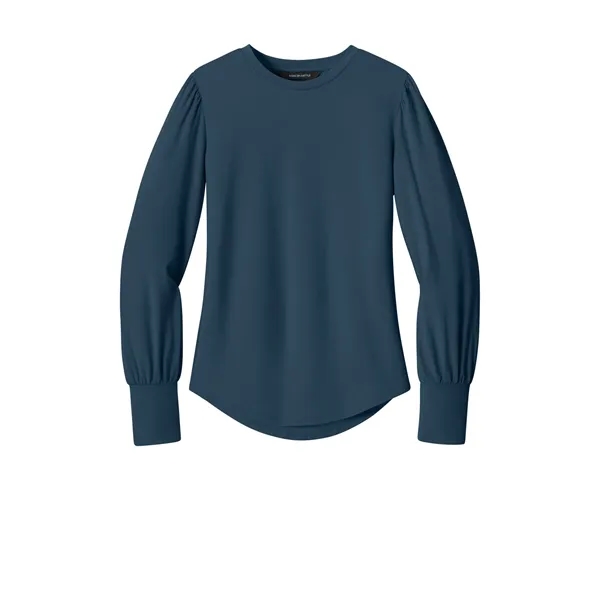Mercer+Mettle Women's Stretch Jersey Long Sleeve Blouson Top... from ASI 84863 SanMar