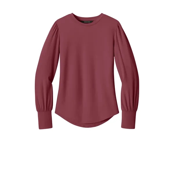 Mercer+Mettle Women's Stretch Jersey Long Sleeve Blouson Top... from ASI 84863 SanMar