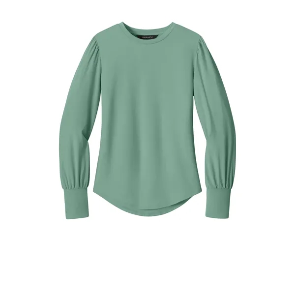 Mercer+Mettle Women's Stretch Jersey Long Sleeve Blouson Top... from ASI 84863 SanMar