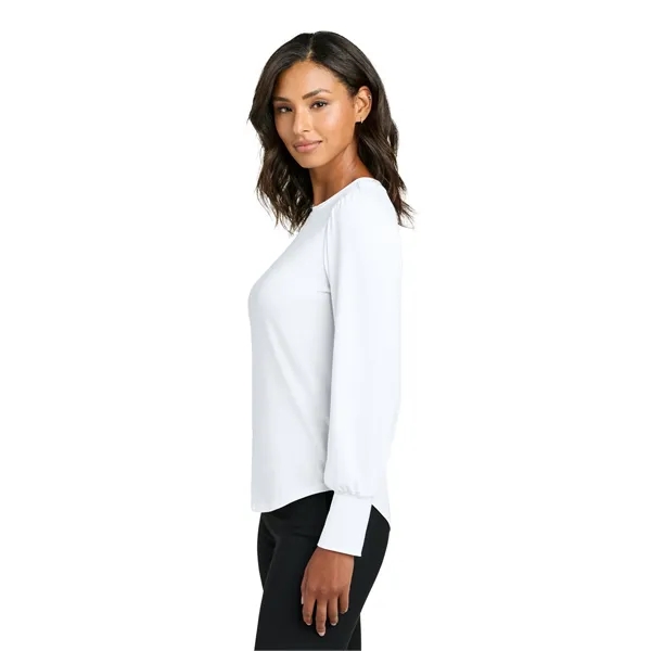 Mercer+Mettle Women's Stretch Jersey Long Sleeve Blouson Top... from ASI 84863 SanMar
